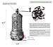 Bazaar Anatolia Pepper Grinder, Spice Grinder, Turkish Grinder, Pepper Mill (Copper, 4.2