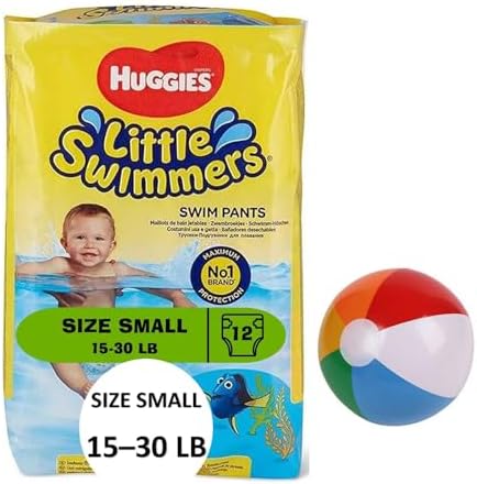 Disposable Swim Diapers Walmart Huggies Little Swimmers Baby Swim - Main Image