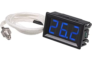 XH-B310 Industrial Digital Thermometer 12V Temperature Meter K-Type M6 Thermocouple Tester -30~800℃ Thermograph High Accuracy