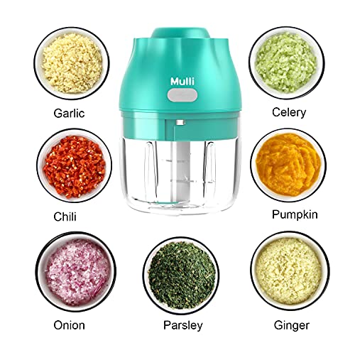 Electric Garlic Chopper,Mulli Mini Food Processor, Portable