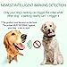 ASKALI NEWEST 2018 RECHARGEABLE Bark Collar Shock Collar - Smart Detection Chip - Dual Stop Anti-Barking Mode: Beep/Vibration, Shock for All Dogs - IPX7 Waterproof - No Bark Safe Training