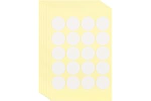 HANWER 160 PCS Candle Wick Stickers, Double-Sided Heat Resistance Wick Stickers for Candle Making, Adhere Steady in Hot Wax Candle Stickers