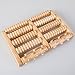 Vogvigo Wooden Roller Massager Foot Massage Tool Sauna Accessory Stress Relief Relax Massage Accessory Foot Roller Foot Massager 5 Rows