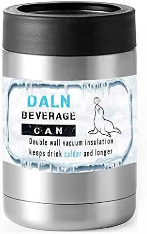 DALN 12 oz Can Cooler Double Insulated Personal Beverage Tank Stainless Steel Vacuum Insulated Cups