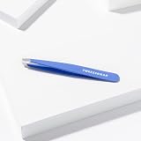 Tweezerman Lapis Blue Slant Tweezers - Professional Stainless Steel Precision view 6