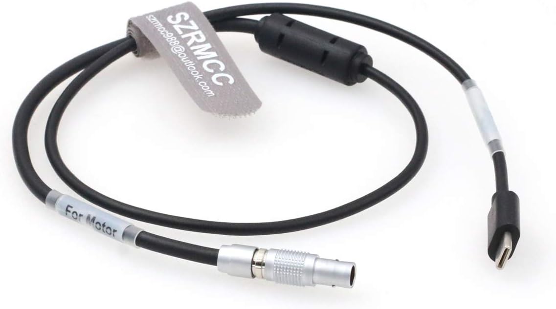 SZRMCC Tilta Nucleus-M Motor Run Stop Cable 7 Pin Male to USB C Type-C for Nikon Z6 Z7 Canon R5 R6 C70 Blackmagic Pocket 6K 4K Camera - Image 4