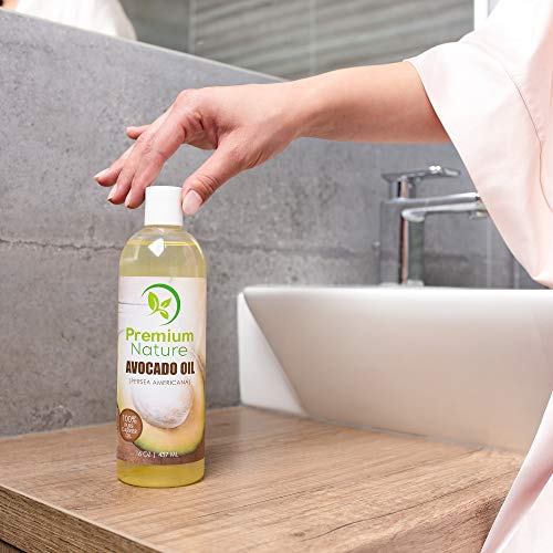 Avocado Oil For Skin And Hair - Face Avocado Oil Skin Carrier Cold Pressed Avocado Massage Oil Avocado Face Oil Organic Avocado Oil For Hair Avocado Oil Moisturizer Aceite De Aguacate Para El Cabello - Thumbnail 4