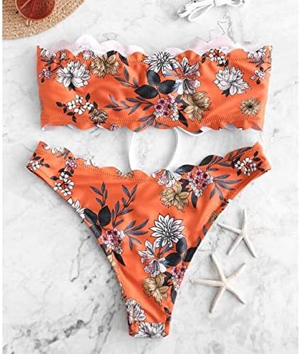 flower bandeau bikini