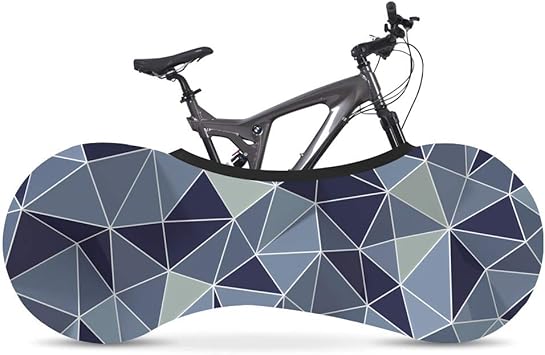 Amazon Co Jp Softbatfy 屋内マウンテンバイクカバー 自転車収納カバー 自転車ホイールカバー 屋内 防塵 マウンテンバイク収納バッグ 床や壁を汚れから守ります 26 28インチのタイヤに適合 スポーツ アウトドア