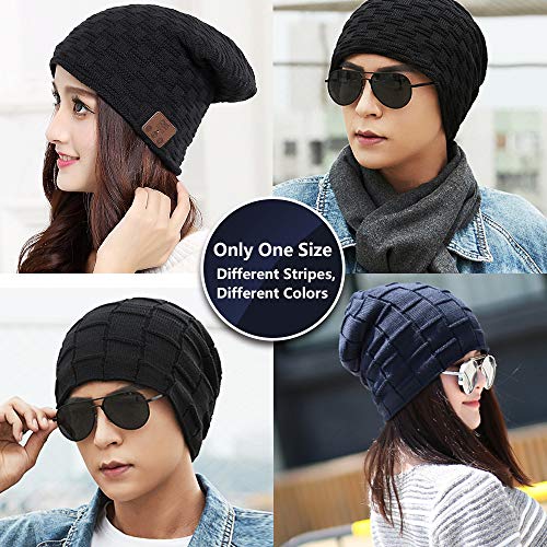 image for Balee Uchoice Unisex Bluetooth Beanie Wireless Beanie Hat Cap with Blu
