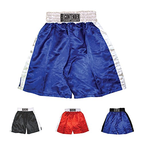 Contender Fight Sports In-Stock Trunks (Red-White, Medium) - Thumbnail 4