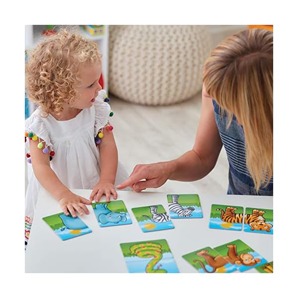 Orchard Toys Jungle Heads and Tails Game, Educational Game, 2 in 1 Activity, Educational Memory Game, Age 18 months…