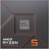 AMD Ryzen 5 7600X Processor with Integrated Radeon Graphics AM5 Socket 6C/12T view 2