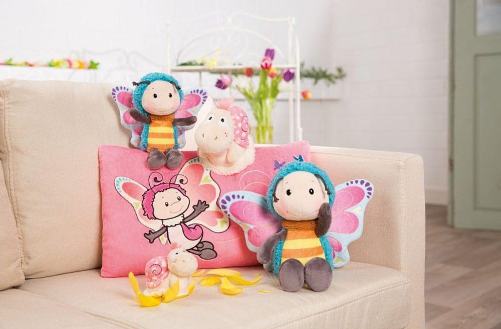 NICI Kuscheltier Schnecke 17 cm – Schnecken Plüschtier für Mädchen, Jungen & Babys – Flauschiges Stofftier zum Spielen, Sammeln & Kuscheln – Gemütliches Schmusetier 8