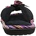isotoner Signature Women's Microterry Payton Flower Slide Flat