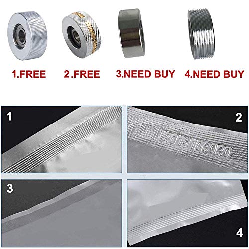 DPL Automatic Continuous Sealing Machine Food Sealer Horizontal Auto Impulse Sealer Machine Plastic Sealer Food Grade Packing (Renewed)