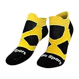 Premium Compression Running Socks, Reinforced Arch Support, pressure dispersing heal, enhanced stability of ankles, Ideal for running, cycling, any type of sports …