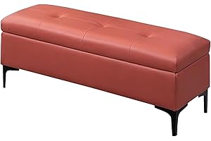 Modern Storage Benches, Upholstered Ottomans with Metal Legs, Durable Fashion, for Entryway, Bedroom, Bedroom Ottoman Bench(R