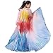 Wuchieal Women's Egyptian Egypt New Belly Dance Costume Colorful Isis Wings (One Size, Rainbow)