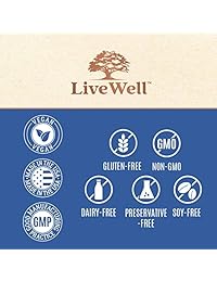 CandiWell - Potente apoyo Candida con hierbas y botánicos clínicamente estudiados, enzimas digestivas y probióticos | Vegan Candida Gut Cleanse - Suministro de 30 días, 1