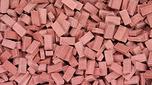 2000 pcs Miniature Dark Red Bricks by Juweela1:32 Scale/1:35 Scale 23030 by Juweela