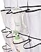 MISSLO Over The Door Organizer 24 Large Mesh Pockets for Shoes and Accessories (White)