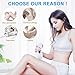 IPL Hair Removal for Women Permanent 500,000 Flashes Painless Facial Wholebody Hair Remover Device Profesional Hair Treatment Home Use (White)