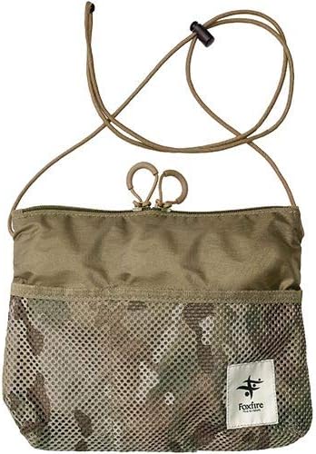 Amazon フォックスファイヤー シンプルサコッシュ Simple Sacoche ブラウンカモ 112 Foxfire フォックスファイヤー ボディバッグ ワンショルダー