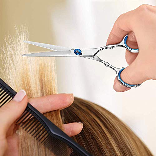 Haarschere Set,Haar-Profi,1 Ausdünnschere,1 Haarschneideschere,Friseur ZubehöR,Scharf,Aus Edelstahl,Präzis,Rostfrei,Haare Selber Schneiden,Zum Ausdünnen Und Strukturieren,Unisex