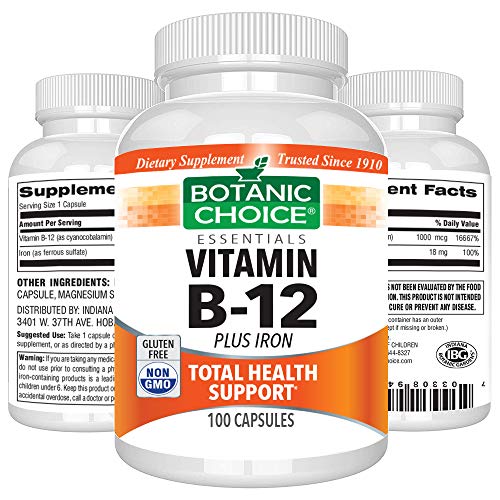 Compare price to b12 iron