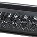AKKON - For Dodge Ram Pickup Truck Black Smoke LED Tail Lights Brake Lamps + Smoke LED 3rd Third Brake Lamps