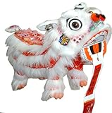 Red Chinese Lion Dragon Marionette Puppet