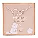 EFYTAL Sisters Gifts from Sister, 925 Sterling Silver Three Circle Necklace for Women, Big Sister Gifts, 3 Sisters For Eternity