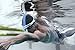 MP Michael Phelps Focus Swim Snorkel, Blue White
