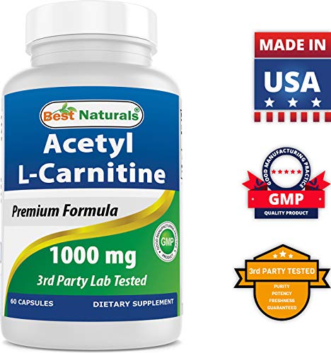 Best Naturals Acetyl L-Carnitine 1000mg & Alpha Liopic Acid 600 mg