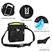 GOGOGOFUN Dog Training Pouch - with Roomy Pockets Dispenser, Easy to Carry All Things Your Dog Need with Adjustable Strap - Send Out with A Training Clicker (Black Only)
