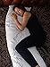 Five Diamond Collection Bamboo Covered Full Body Stay Cool Shredded Memory Foam Body Pillow,100% Washable,Made in USA