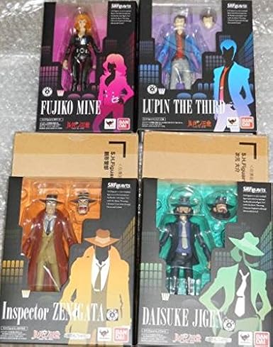Amazon S H フィギュアーツ ルパン三世 不二子 次元 銭形 4種 フィギュア ドール 通販