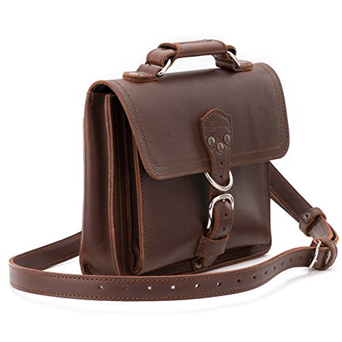 Saddleback Leather Tablet Bag FullGrain Leather with 100 Year
