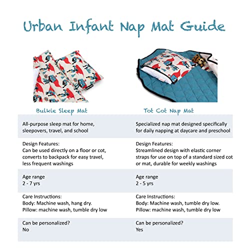 Urban Infant Bulkie Toddler Nap Mat Sleep Mat for Kids Daycare and
