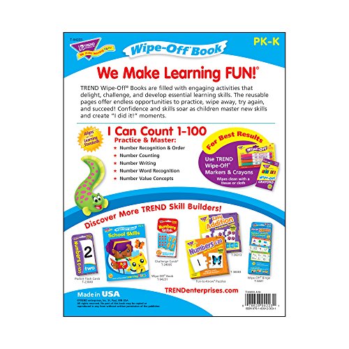 I Can Count 1-100 Wipe-Off Book