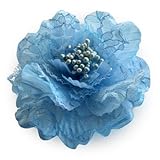 Sara Monica Flower Hair Clip and Pin Victorian Lace