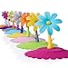 ME.FAM Unique Flower,set of 8 Pack,anti-dust Airtight Seal Silicone Cup Mug Cover,diy Covers,food-grade Silicone Drink Covers,spillproof,leakproof,keeps Beverages Hot or Cold, Silicone Cup Lid