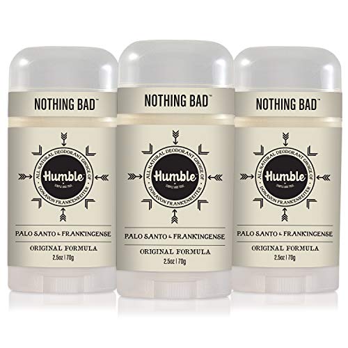 Humble All Natural Deodorant, Aluminum and Paraben Free, Cruelty Free
