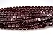 Czechmate 6mm Square Glass Czech Two Hole Tile Bead - Ruby