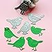 KKathson 4PC Birds Metal Cutting Dies Stencil Scrapbook Paper Card Craft Embossing DIY
