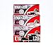 Maxell Audio Cassette Normal Bias UR 120 IEC Type I EQ 120us PACK OF 3