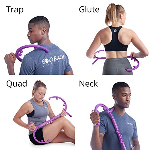 Body Back Buddy Elite (Upgraded 2021 Version) Trigger Point Massage Tool, Neck and Back