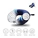 Travel Pillow Memory Foam Neck Car Airplane Comfortable U Shape Pillow with Bag, Blue
