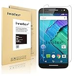 Moto X Pure Edition Screen Protector- iVoler 0.2mm 2.5D [Tempered Glass] Screen Protector for Motorola Moto X Pure Edition/X Style 2015 with Lifetime Replacement Warranty [in Retail Packaging]